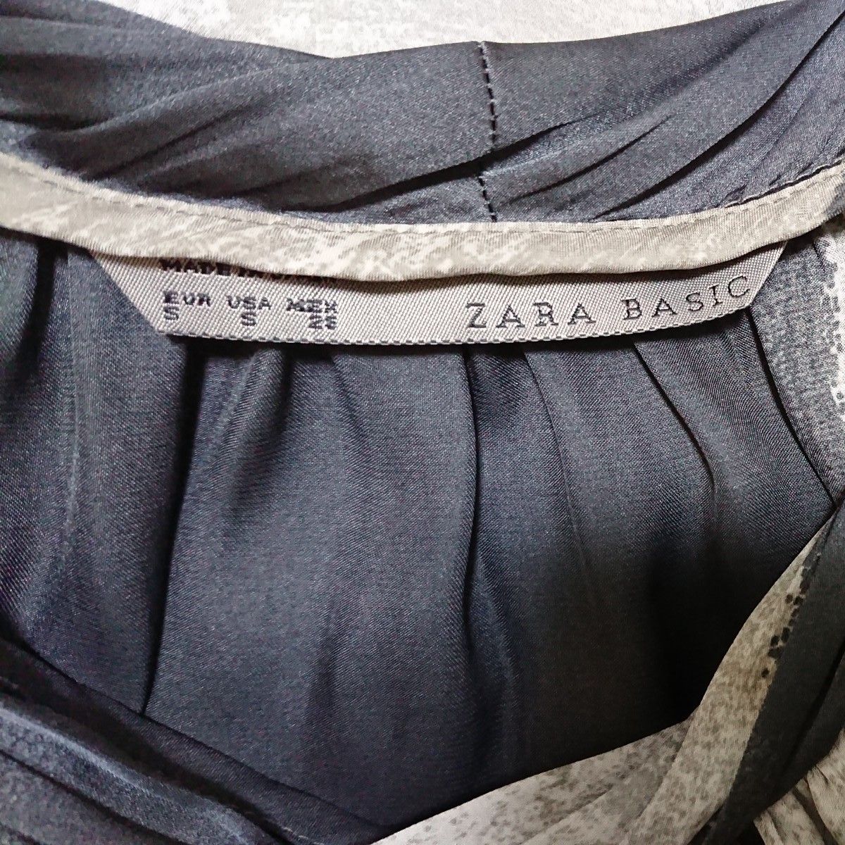 ZARA BASIC ザラ 半袖ワンピース