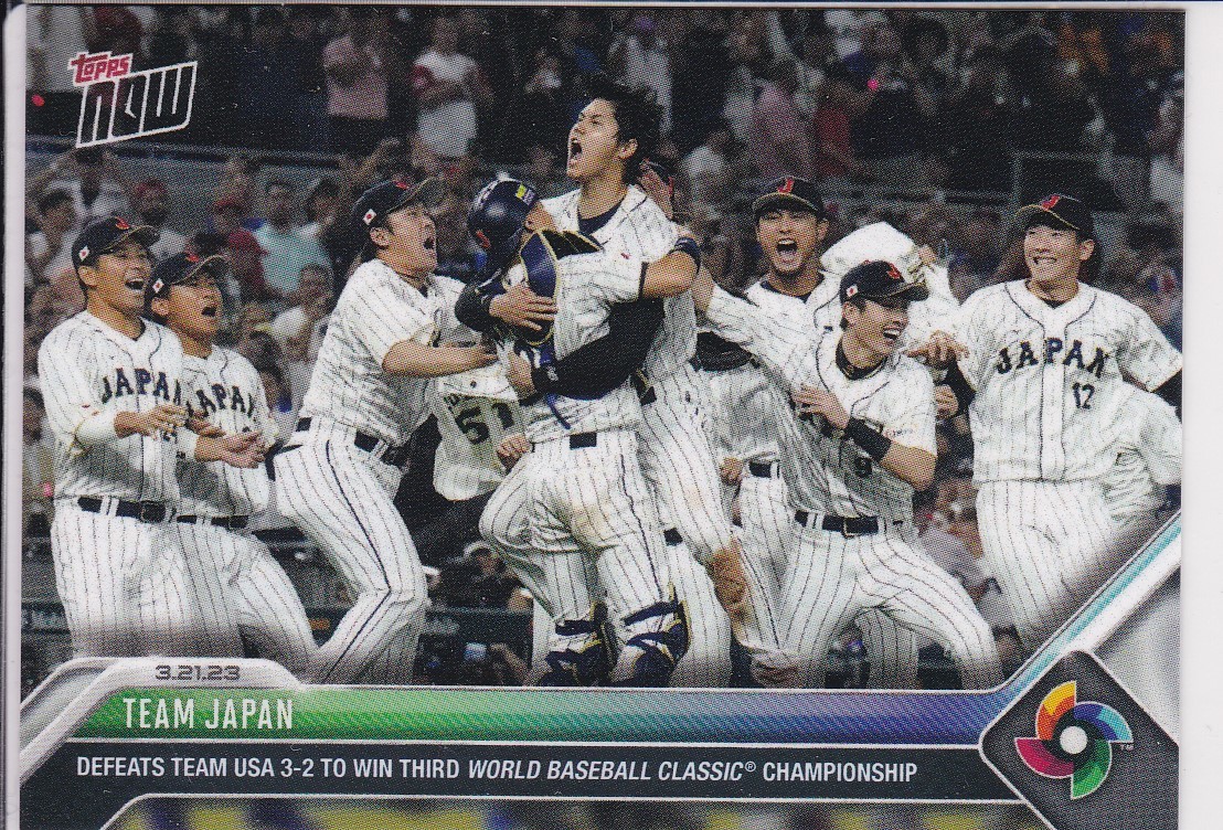 2023 Topps Now WBC チームジャパン 大谷翔平 WBC-72 日本代表 侍