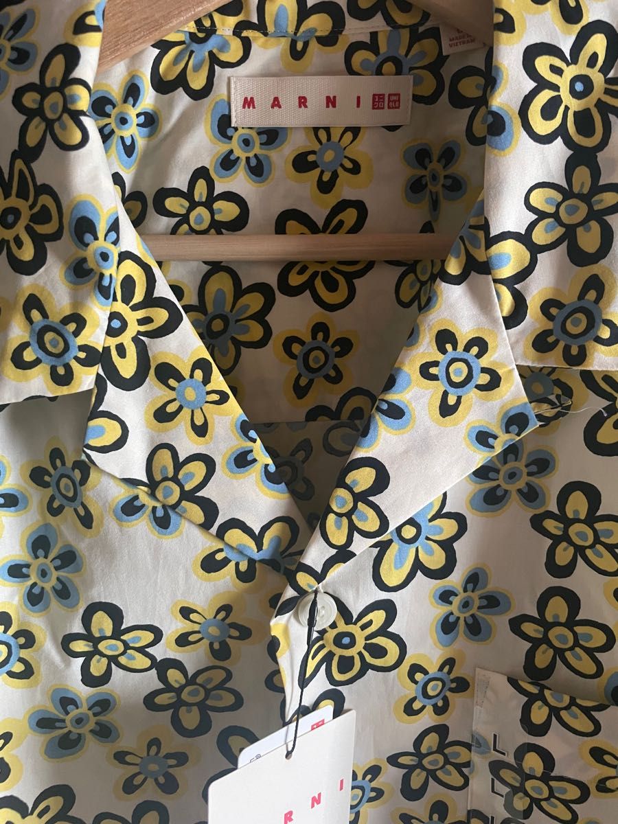 新品☆UNIQLO ☆ MARNI マルニ　L アロハシャツ ハワイ　ユニクロ