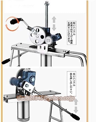 手動パスタメーカー 製麺機 水洗える ステンレス製麺筒 そば/うどん/生パスタなど ダブルギア より高効率 ダブルハンドル 家庭用 業務用_画像3