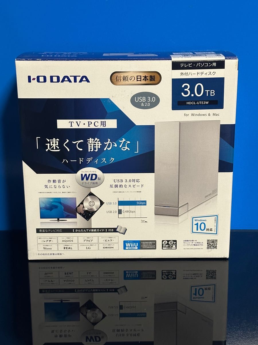 外付けHDD 3TB I・O DATA HDCL-UTE3W｜PayPayフリマ