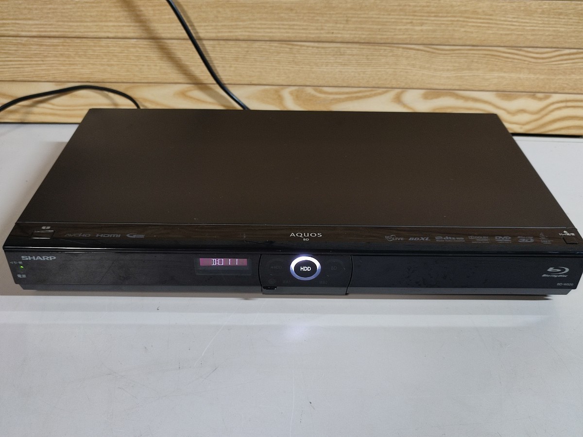 公式サイト 500GB☆12年☆SHARP/AQUOS☆HDD/BDレコーダー☆BD-W520☆2