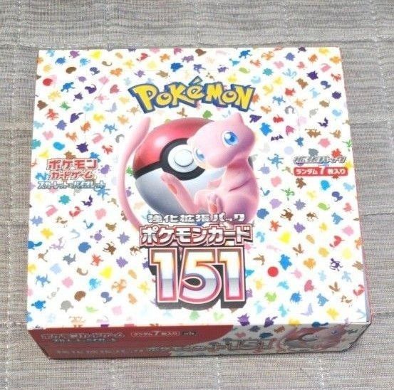 ポケモンカードゲーム 151（イチゴーイチ） シュリンク無し 1BOX