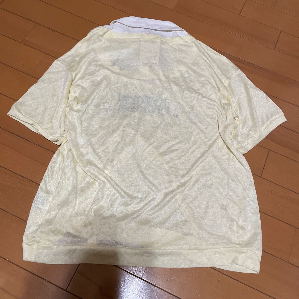 未使用タグ付きRydiaエリつきTシャツ重ね着風トップス