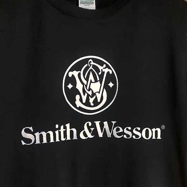 送込　Smith & Wesson　スミス&ウェッソン　半袖Tシャツ 黒　Mサイズ_画像2