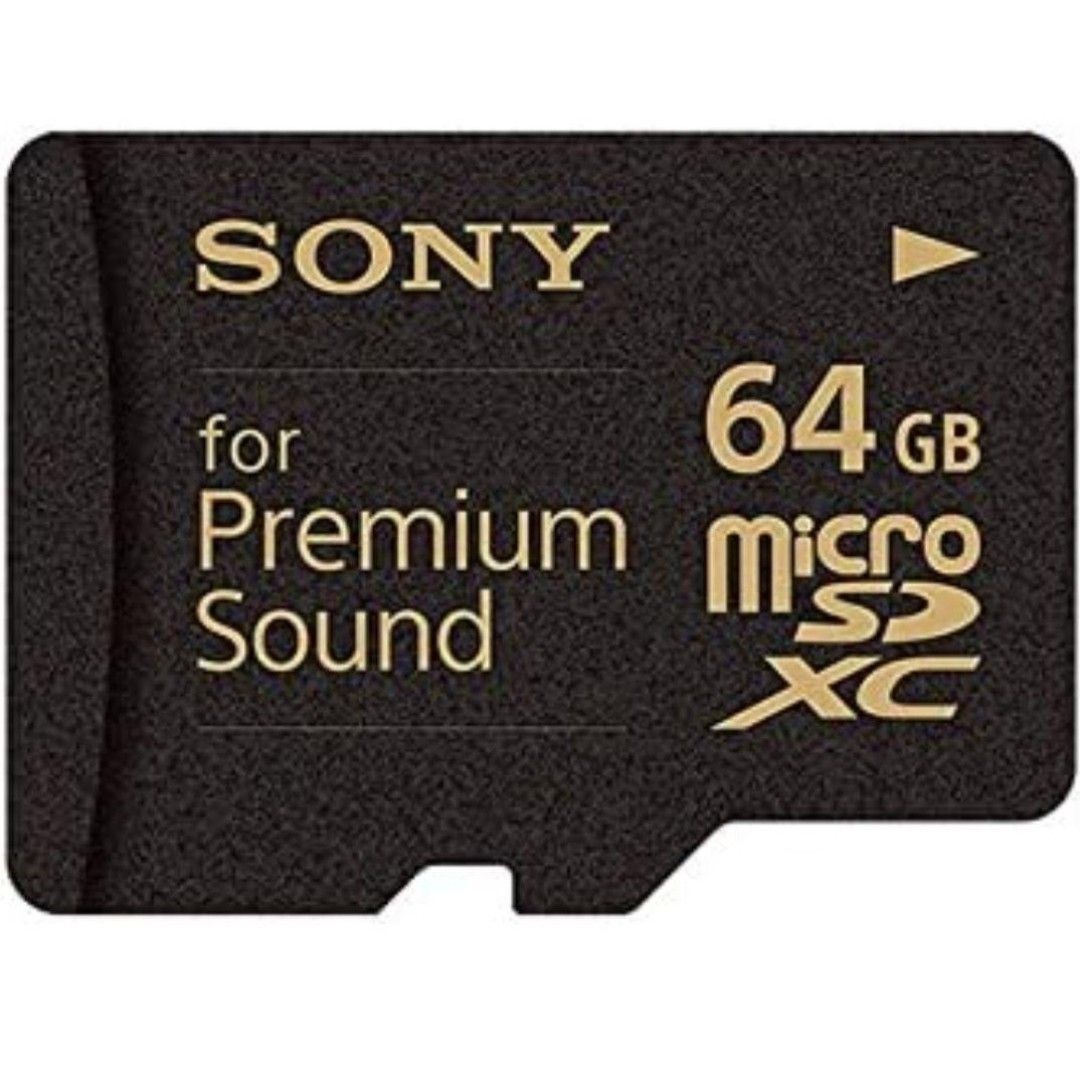 SONY SR-64HXA 高音質 マイクロSDXCカード 64GB  microSDカード メモリースティック ソニー ハイレゾ