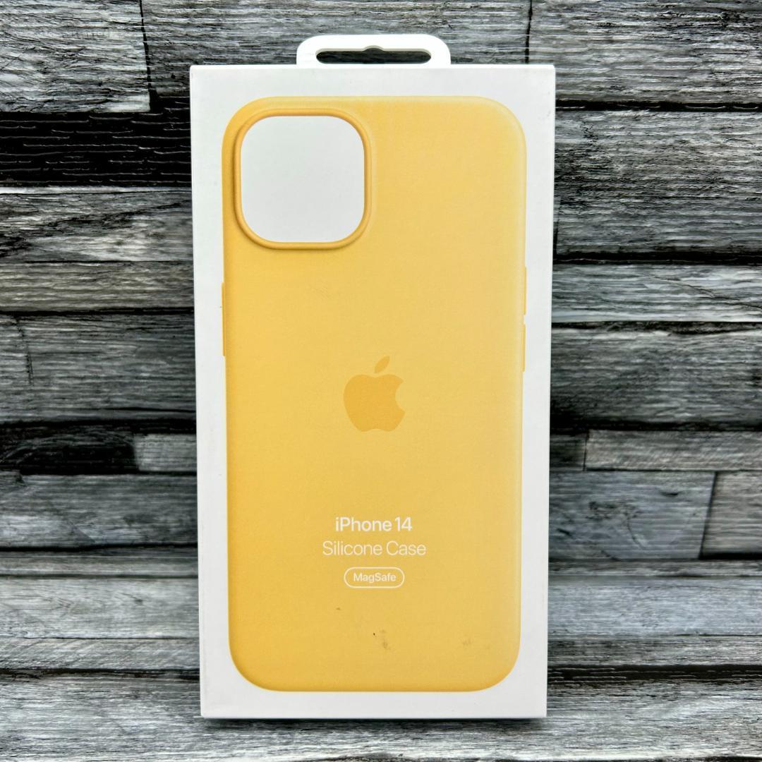 新品未開封】Apple 純正 iPhone13 14 シリコンケース サングロー 新品未開封】Apple 純正 iPhone13 14 シリコンケース サングロー