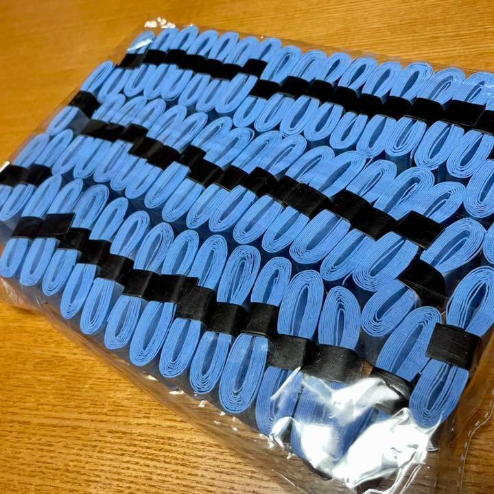 【20本・ウェットタイプ・送料無料】グリップテープ 青色 ブルー テニス バドミントン 太鼓の達人 硬式 ウエットタイプ グリップテープ一覧