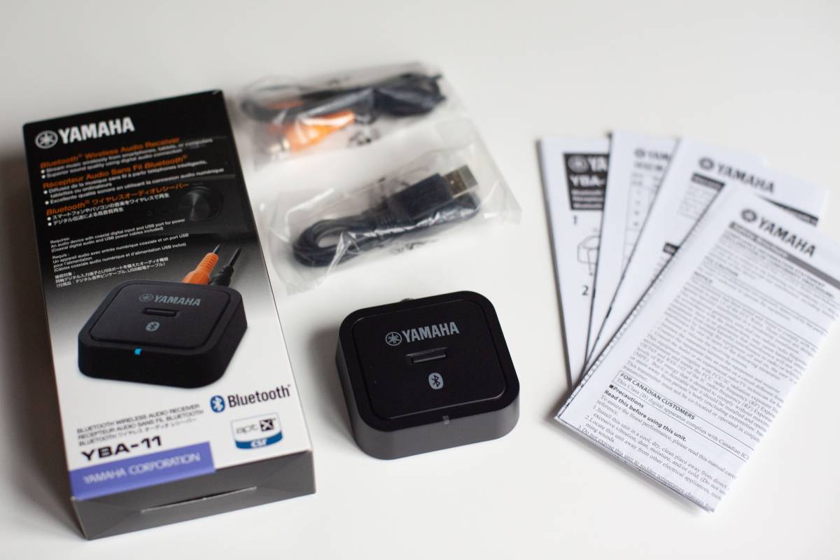 YAMAHA ヤマハ YBA-11 Bluetoothワイヤレスオーディオレシーバー