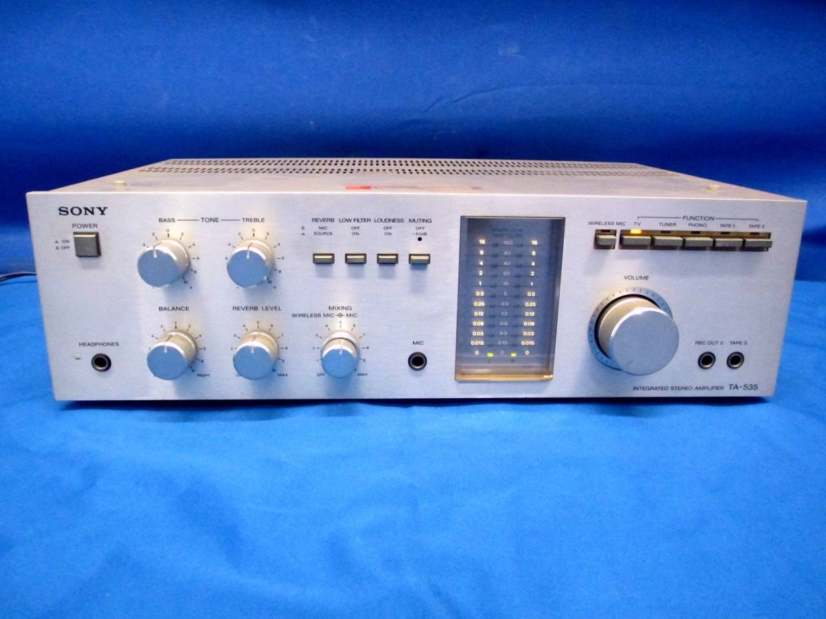 プレゼントを選ぼう! プリメインアンプ ソニー SONY TA-535 ステレオ