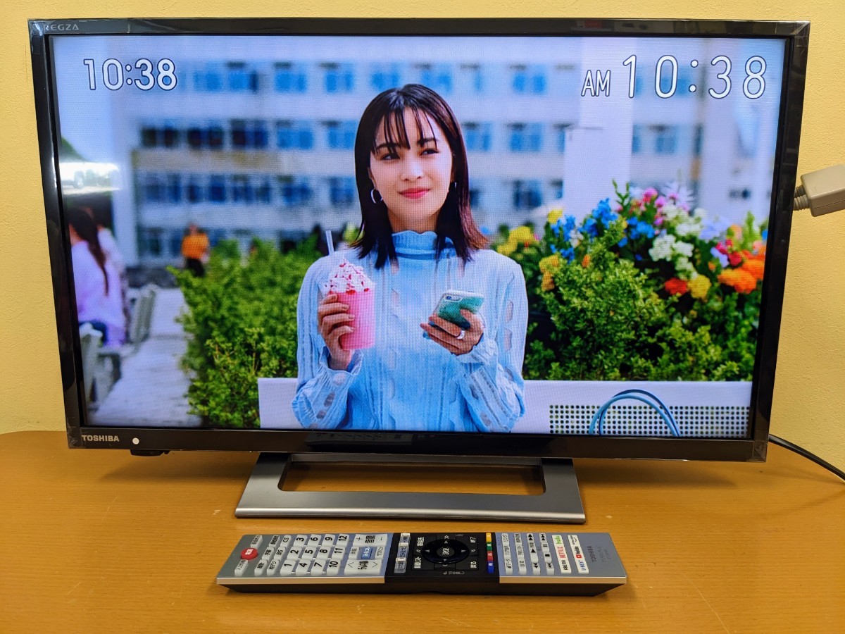 東芝 REGZA 2021年製品 美品 外付けHDD対応 24インチ | JChere雅虎拍卖代购