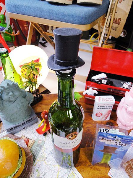  silk hat wine bottle stopper american miscellaneous goods America miscellaneous goods 