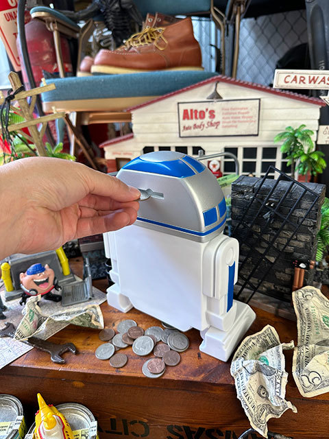 スターウォーズ　R2-D2　PVCバンク ■ アメリカン雑貨 アメリカ雑貨_画像6