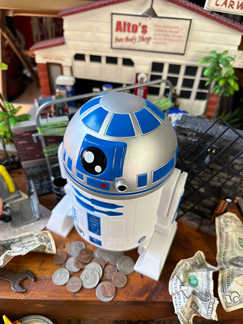 スターウォーズ　R2-D2　PVCバンク ■ アメリカン雑貨 アメリカ雑貨_画像2