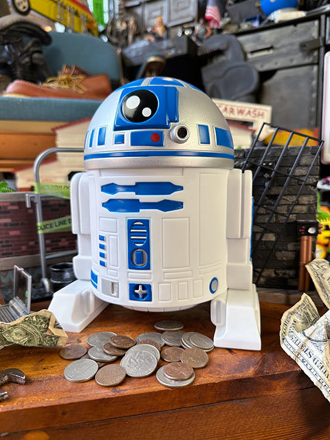 スターウォーズ　R2-D2　PVCバンク ■ アメリカン雑貨 アメリカ雑貨_画像4