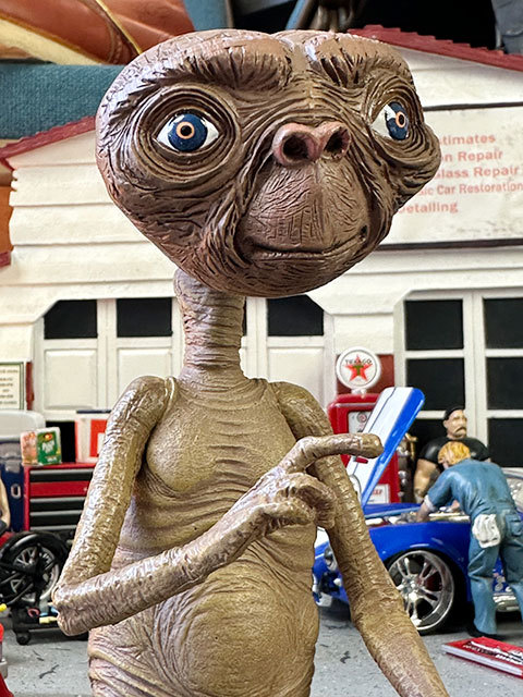 NECA E.T. head no машина # american смешанные товары America смешанные товары фигурка 