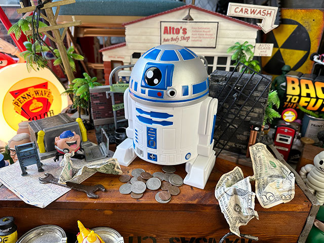 スターウォーズ　R2-D2　PVCバンク ■ アメリカン雑貨 アメリカ雑貨_画像8