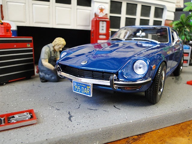  Maisto 1971 year Datsun 240Z Daiki .s minicar 1/18 scale ( blue ) America miscellaneous goods american miscellaneous goods 