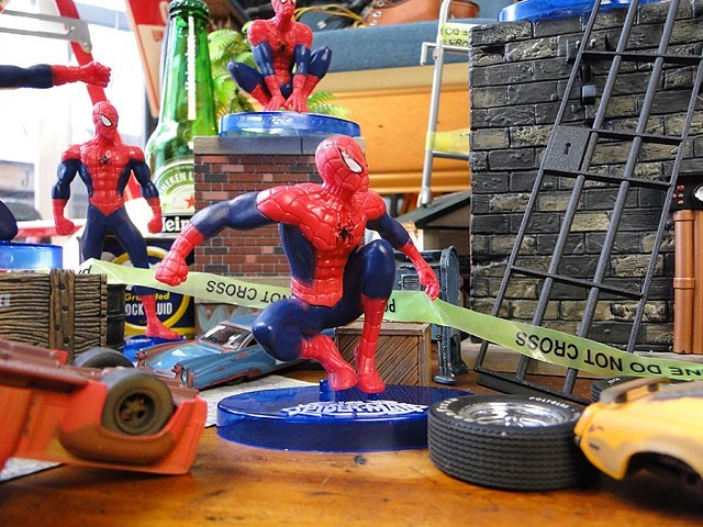  Spider-Man PVC figure 7 body assortment set America miscellaneous goods american miscellaneous goods 