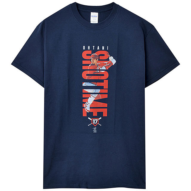 MLB 大谷翔平 SHO TIME 公式Tシャツ（ネイビ－/Mサイズ） ロサンゼルス・エンゼルス MLBオフィシャルグッズ ■ アメリカ雑貨の画像6