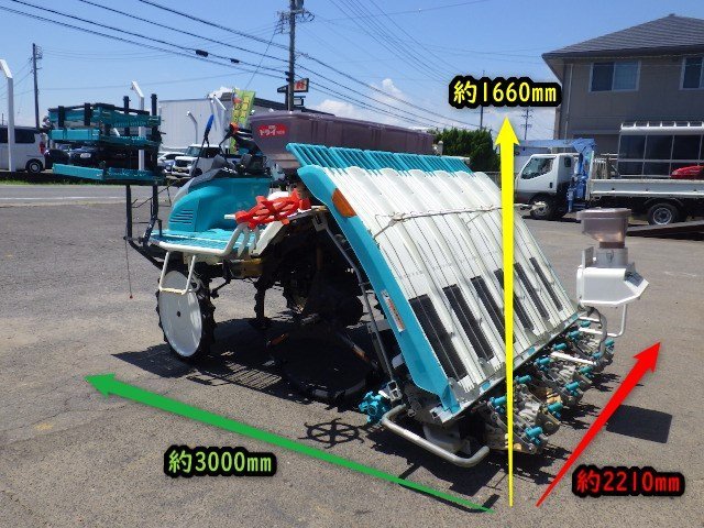 三重● クボタ 6条植 田植機 NSU65 FRSP2 ウェルスターマックス 298時間 ロータリー式 こまきちゃん KUBOTA ■C23071241椎_画像4