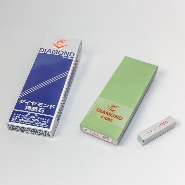 最高級のスーパー ナニワ DR-7510 中砥石 #1000 ダイヤモンド角砥石