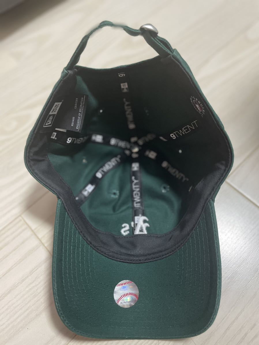 ニューエラ（NEW ERA）9TWENTY MLB Side Logo オークランド・アスレチックス ミニロゴ _画像4