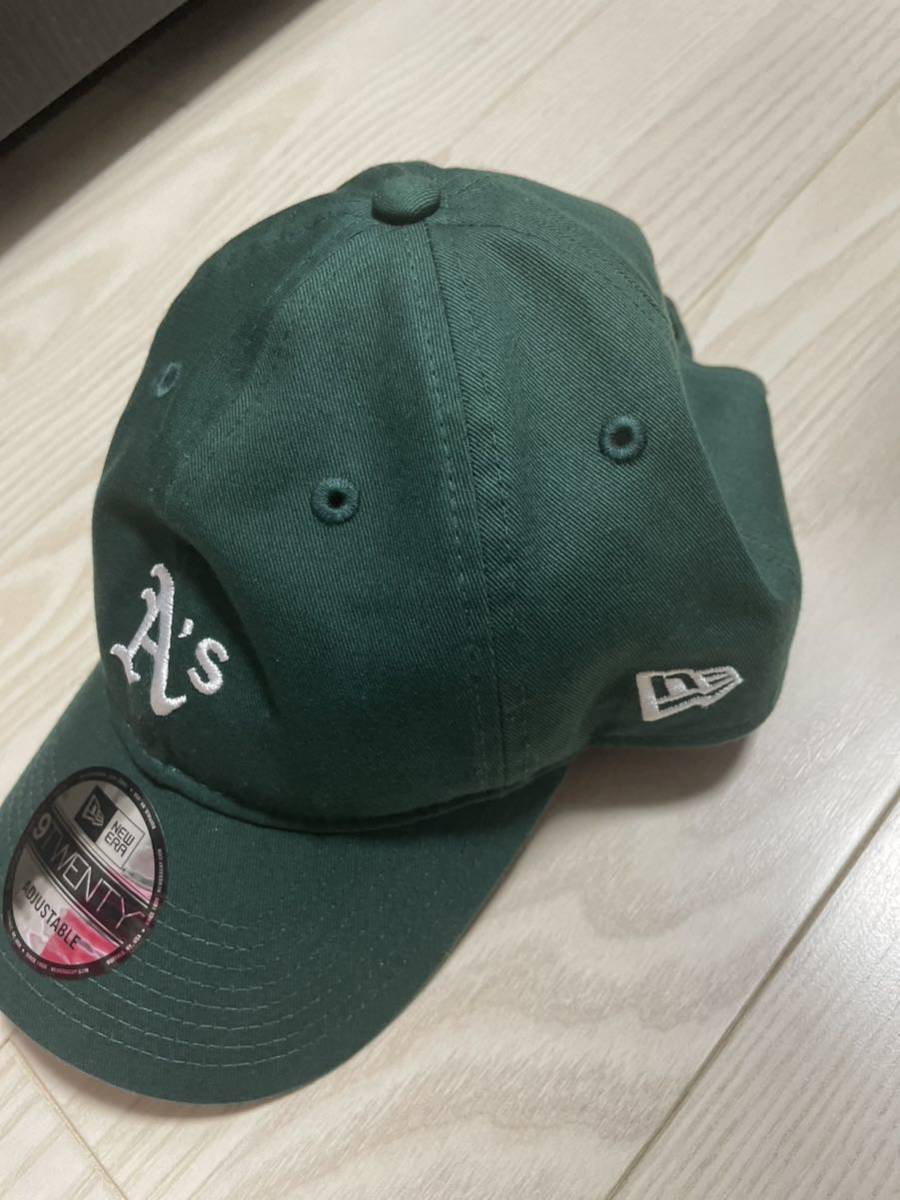 ニューエラ（NEW ERA）9TWENTY MLB Side Logo オークランド・アスレチックス ミニロゴ _画像3