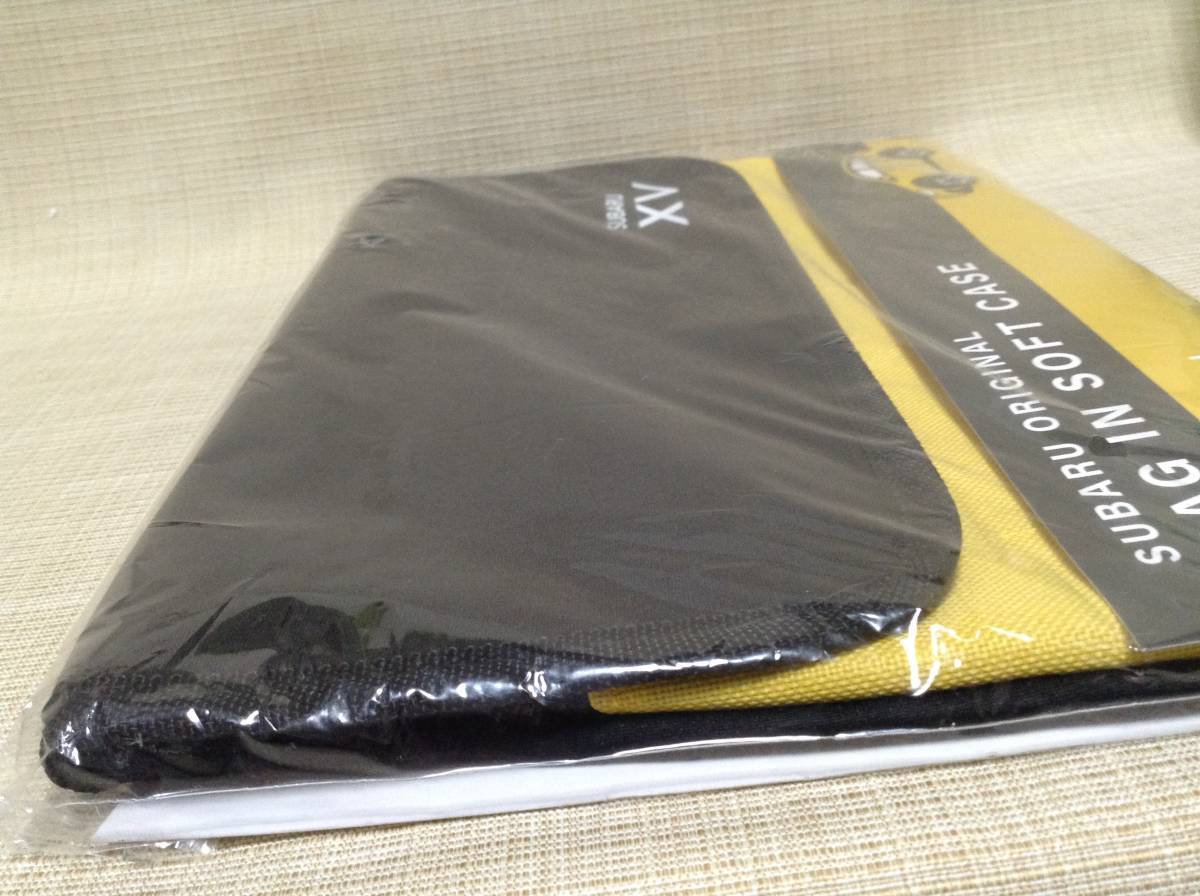 * not for sale * Subaru original bag in soft case black × yellow SUBARU XV bag-in-bag organizer storage, adjustment 