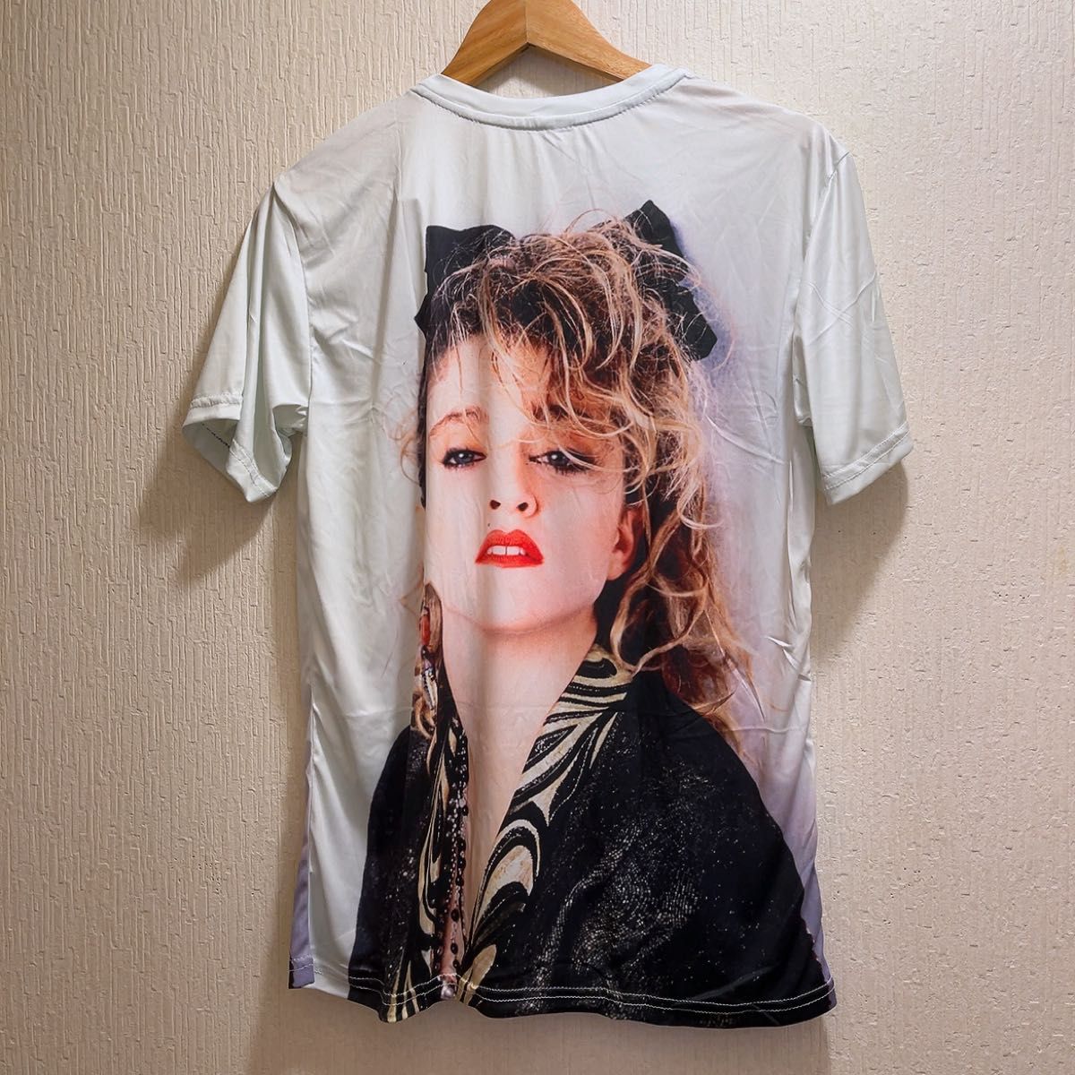 新品★80年代Madonna★マドンナ★Tシャツ★ユニセックス★L プリントTシャツ