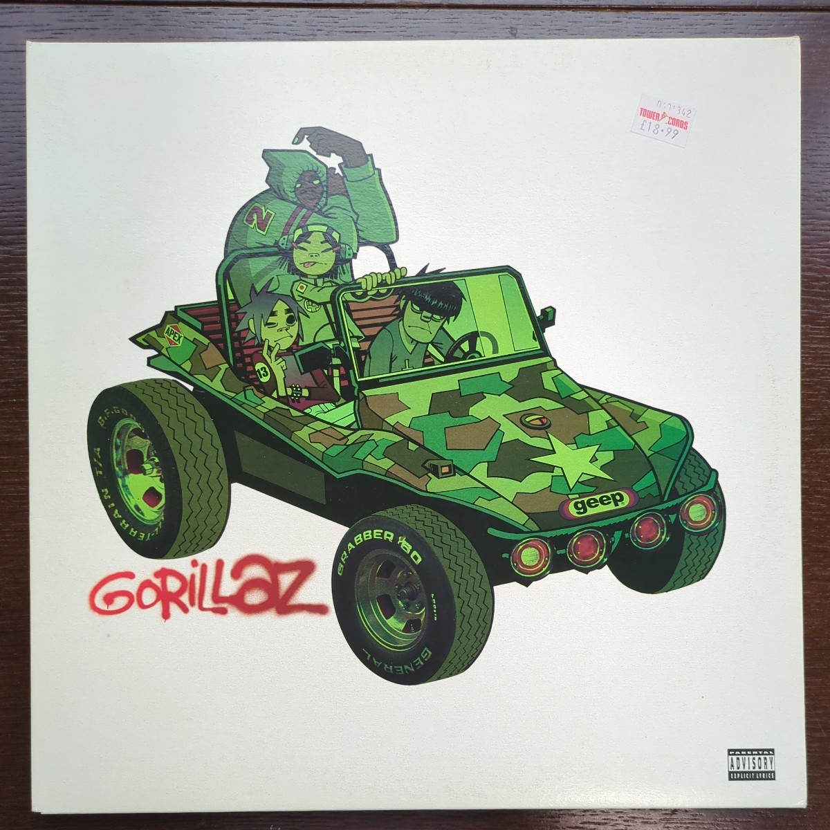 UK original Gorillaz ゴリラズ demon days blur ブラー analog record レコード LP アナログ vinyl_画像1