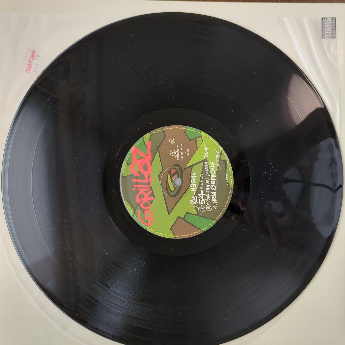 UK original Gorillaz ゴリラズ demon days blur ブラー analog record レコード LP アナログ vinyl_画像6