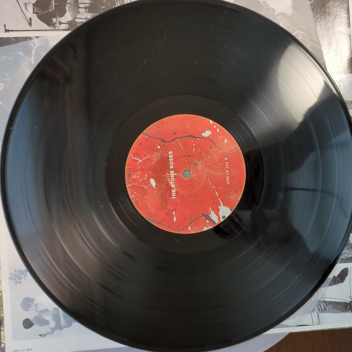 UK original embossed エンボス The Stone Roses ストーン・ローゼズ ストーンローゼス analog record レコード LP アナログ vinyl_画像9