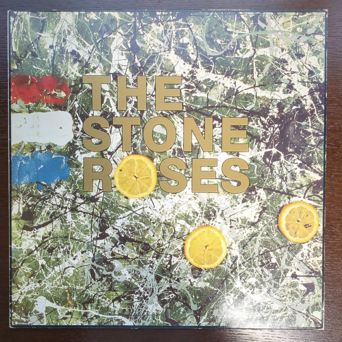 UK original embossed エンボス The Stone Roses ストーン・ローゼズ ストーンローゼス analog record レコード LP アナログ vinyl_画像1