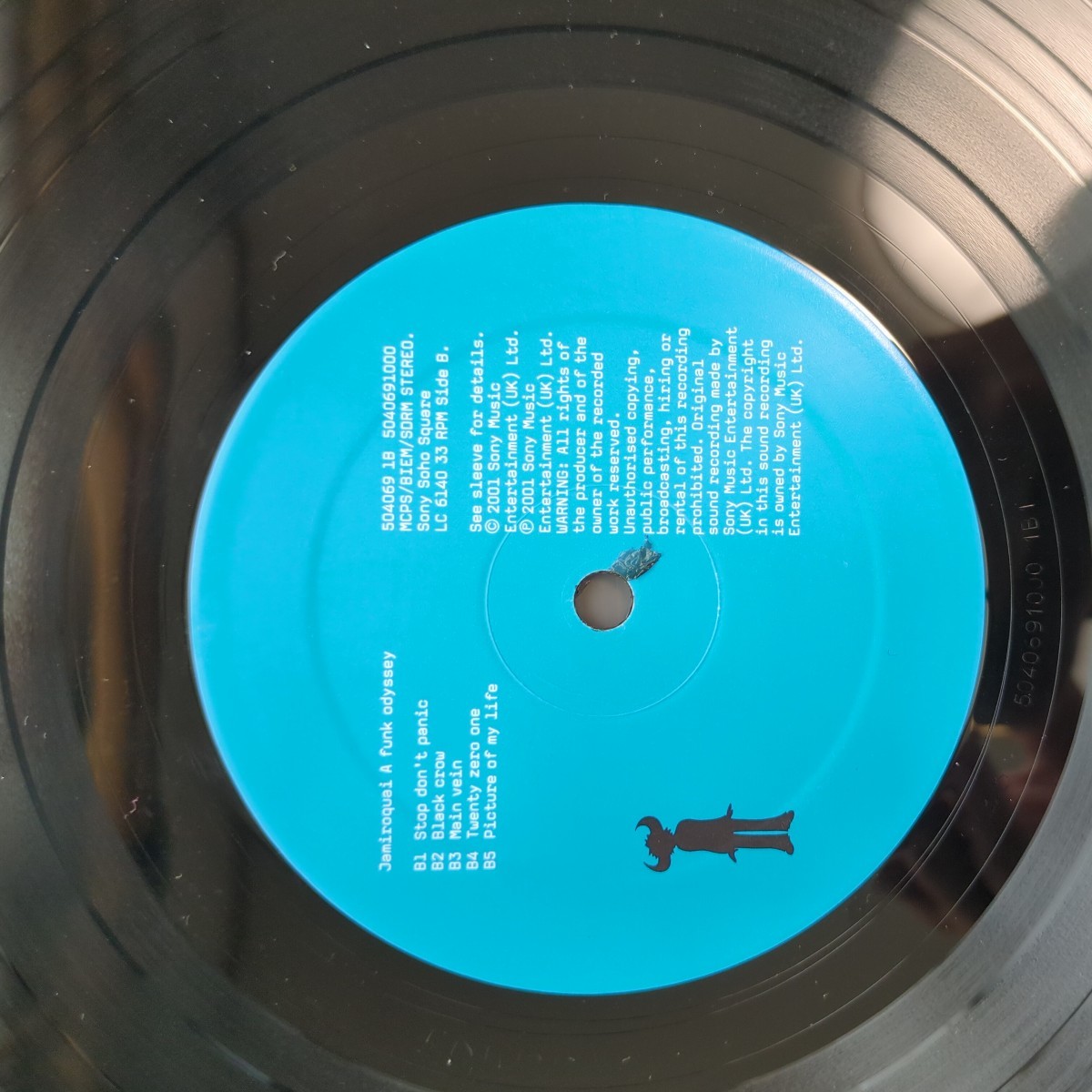 UK original low number Jamiroquai FUNK ODYSSEY ジャミロクワイ analog record レコード LP アナログ vinyl_画像7