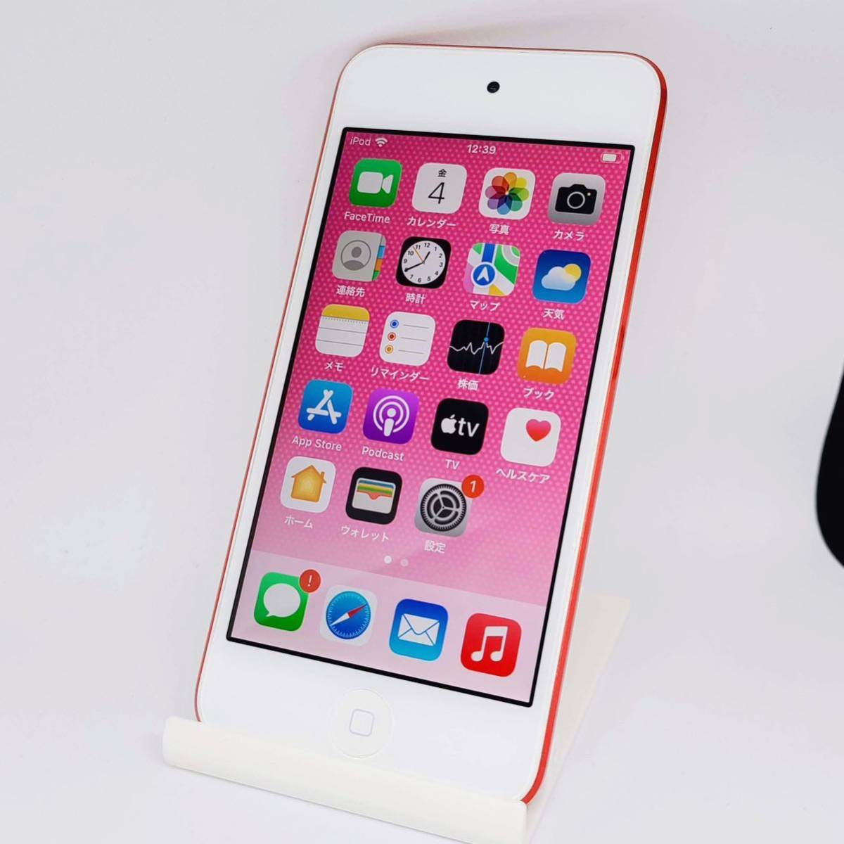 ☆極上美品☆希少☆256GB☆ Apple iPod touch 第7世代 256GB MVJF2J/A PRODUCT RED プロダクトレッド  バッテリー良好 使用感僅か