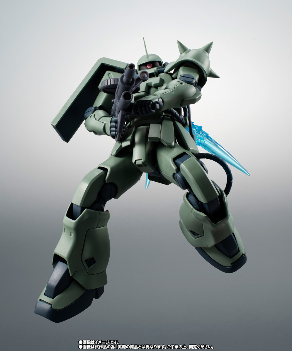 ROBOT魂◆MS-06F-2 ザクll F2型(ノイエン・ビッター) ver. A.N.I.M.E. 機動戦士ガンダム 0083 ＜SIDE MS＞ プレミアムバンダイ 限定_画像9