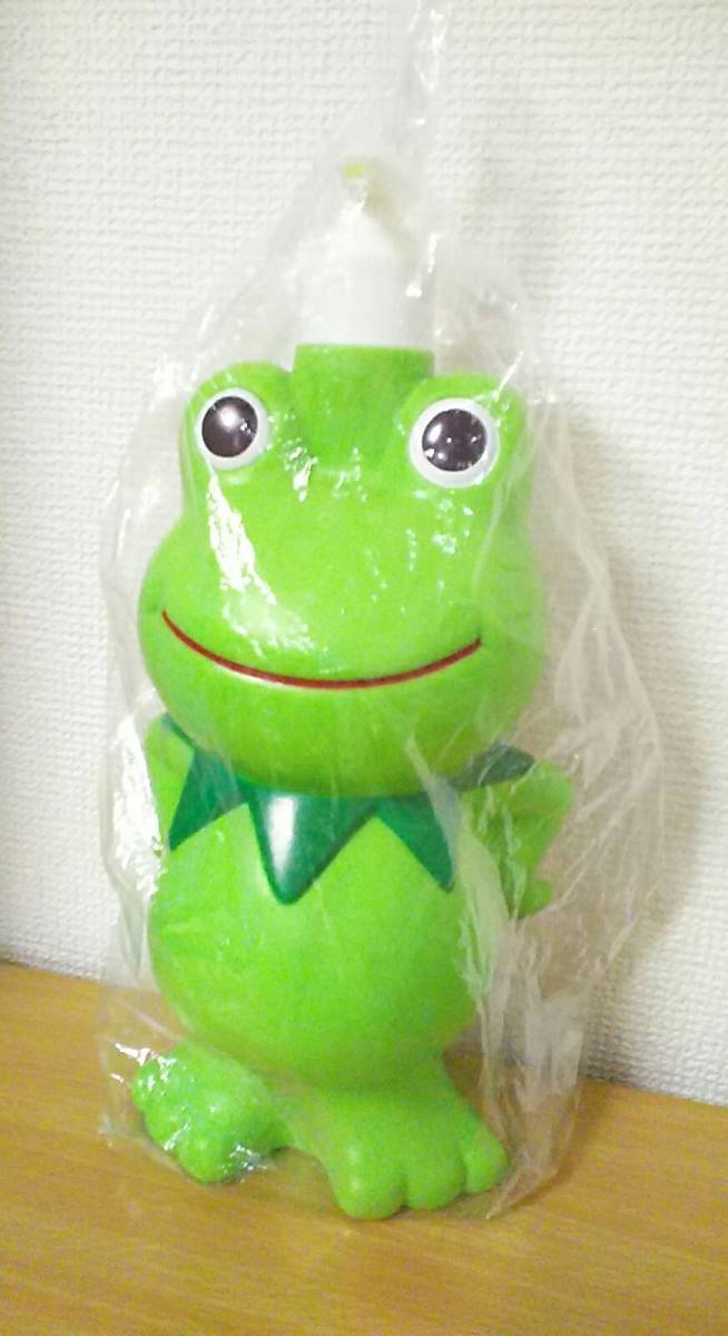 ケロヨン蛙カエルfrogケロタンBIGシャンプーボトルbottleフィギュア幻コーワ紙袋つき興和ケロちゃんコロちゃんソフビ希少ケロヨン高さ26cm_画像6