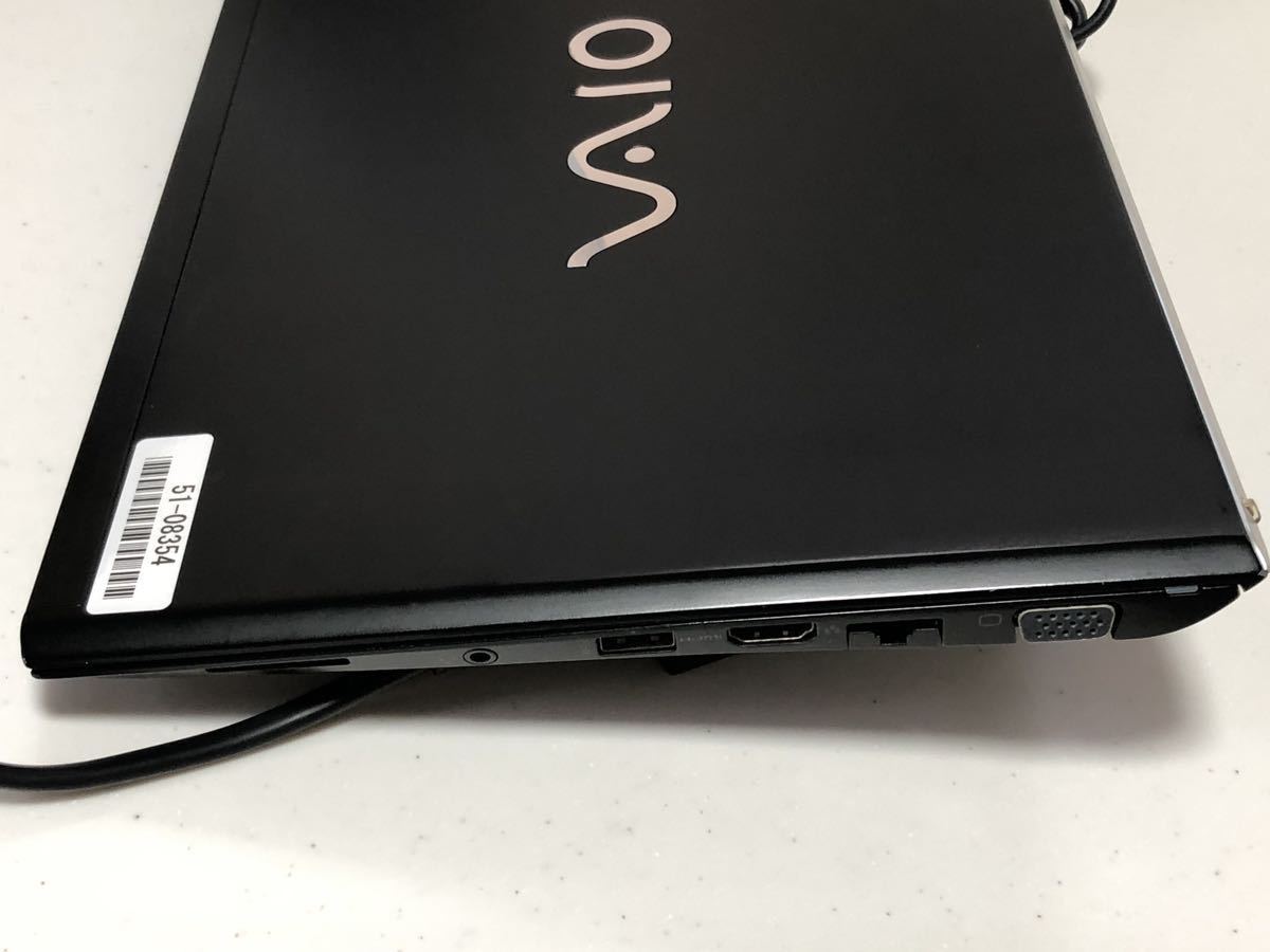 高級感 8GB薄い SSD256GB Windows10 win11 VAIO Office SONY 美品 爆速