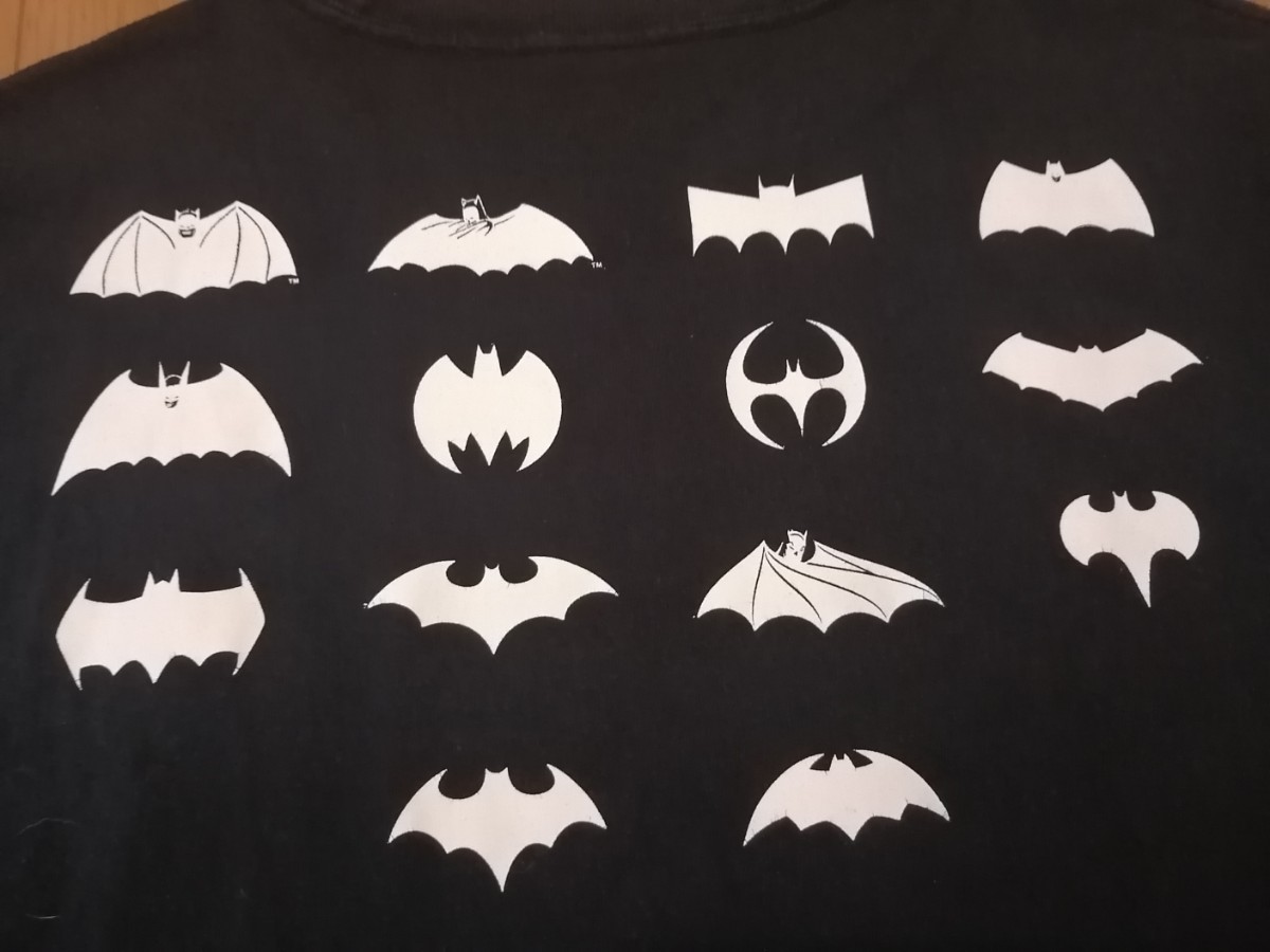 格安 完売 別注 チャンピオン×ジャーナルスタンダード×バットマン Tシャツ S BATMAN ブラック コットン メンズ _画像2