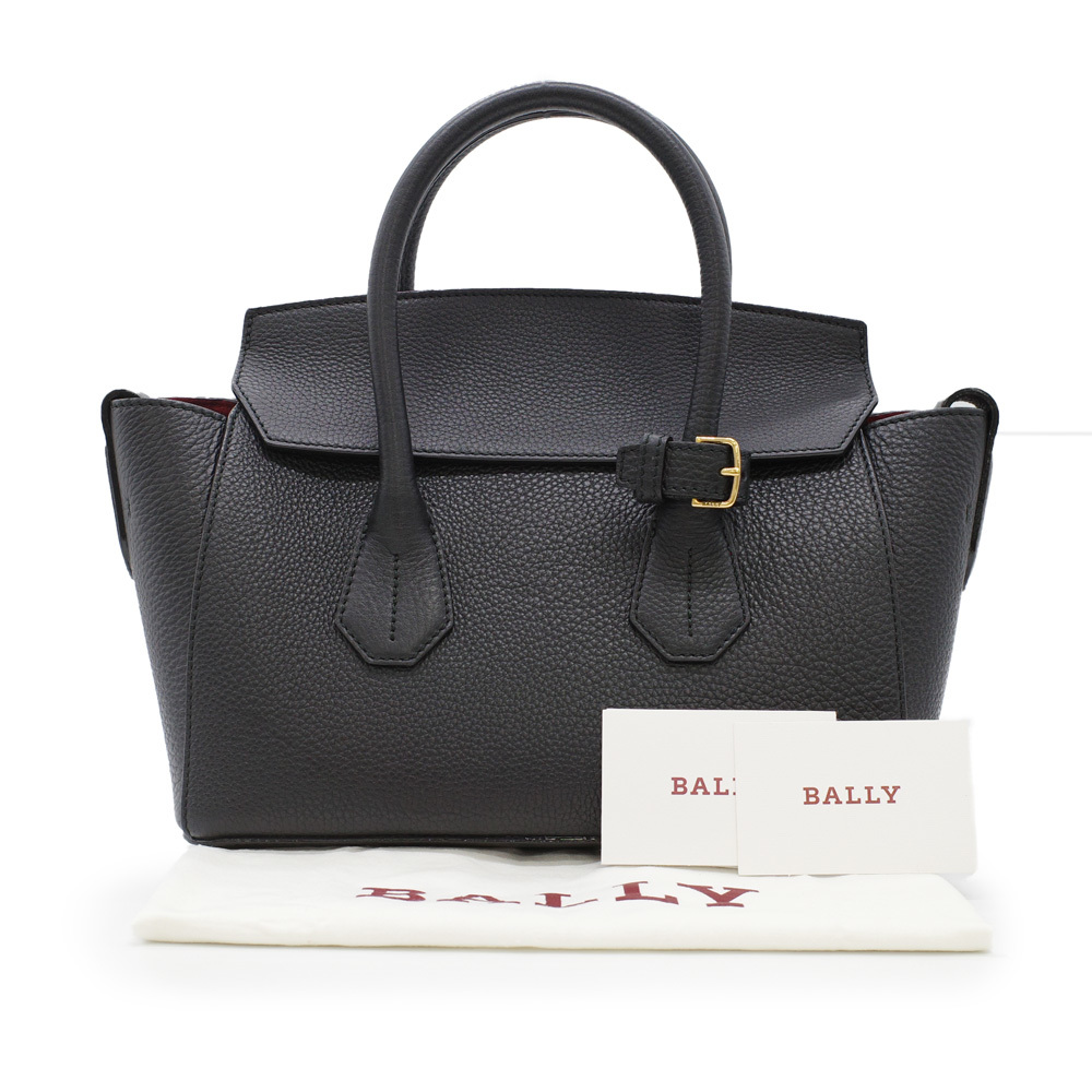 SALE ソメット バリー BALLY 未使用品 スモール ブラック レザー