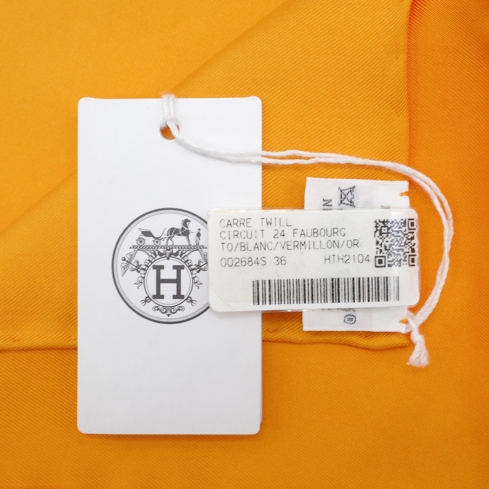 Yahoo!オークション - 新品 HERMES エルメス カレ90 24番地のサーキッ...