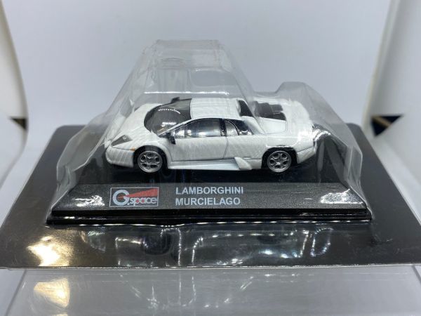 G.space 1/72 ランボルギーニ ダイキャストカーコレクション LAMBORGHINI MURCIELAGO ムルシエラゴ 白_画像3