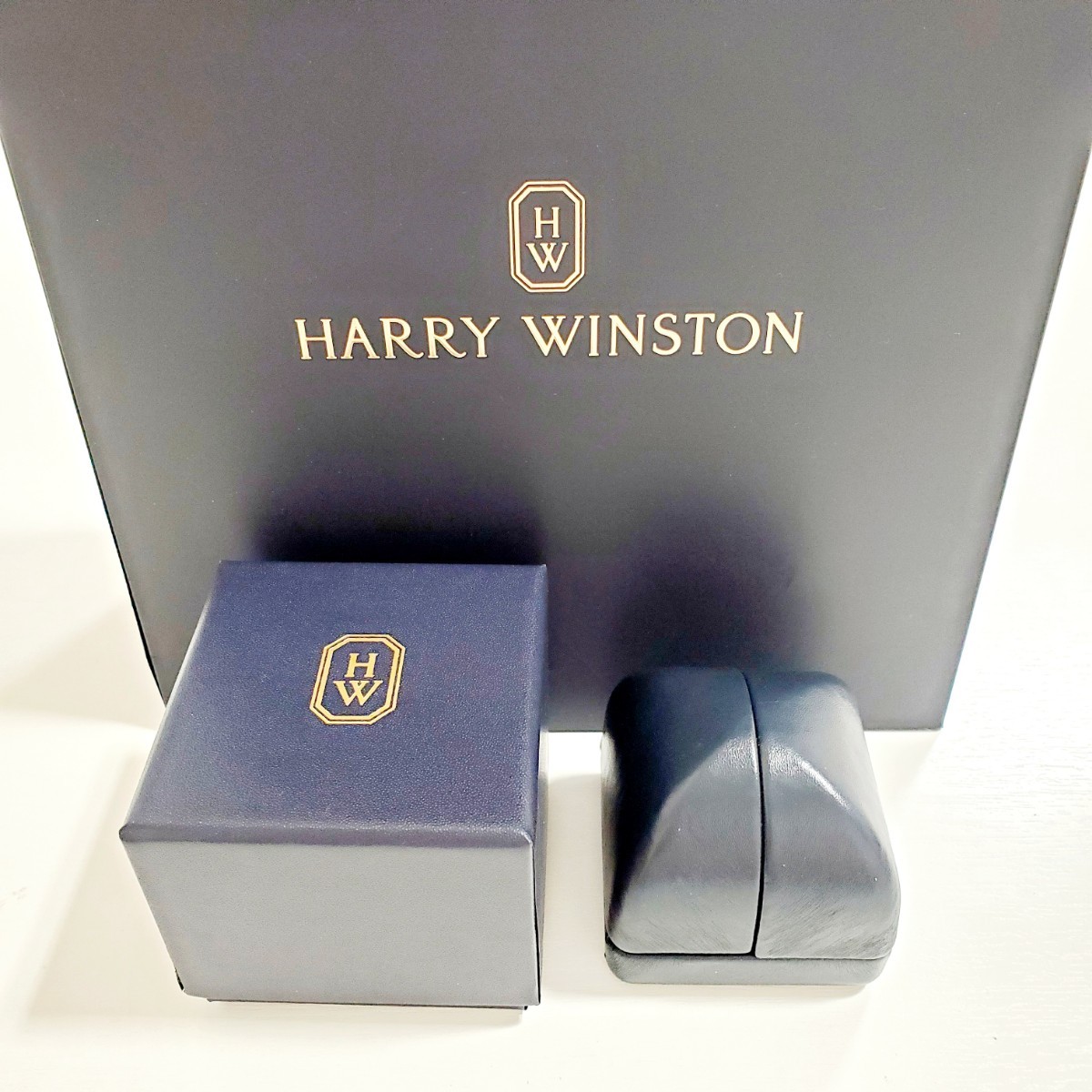 Harry Winston ハリーウィンストン リングケース 空箱-