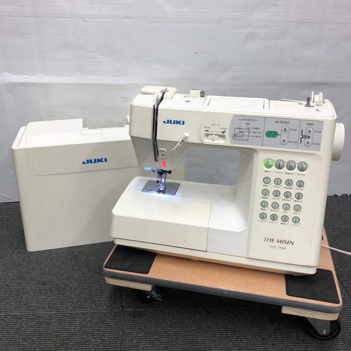 T511-O42-113 JUKI ジューキHZL-7900 家庭用コンピュータミシン手芸