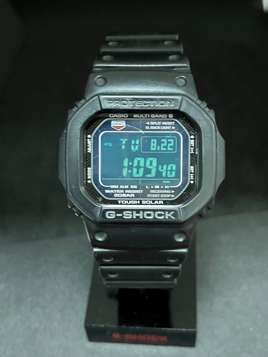 CASIO G-SHOCK GW-M5610 稼働品 電波ソーラー 反転液晶 カシオ CASIO G-SHOCK GW-M5610 稼働品 電波ソーラー 反転液晶 カシオ