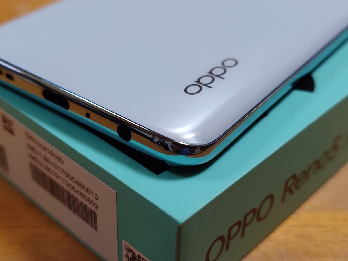 専門店では 【おまけ付き】OPPO Reno 5A 5G アイスブルー CPH2199 esim