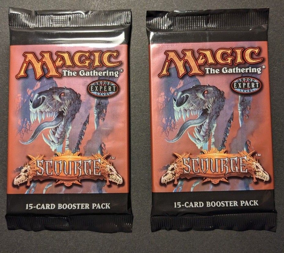 未開封 MTG Scourge スカージ 2パックセット