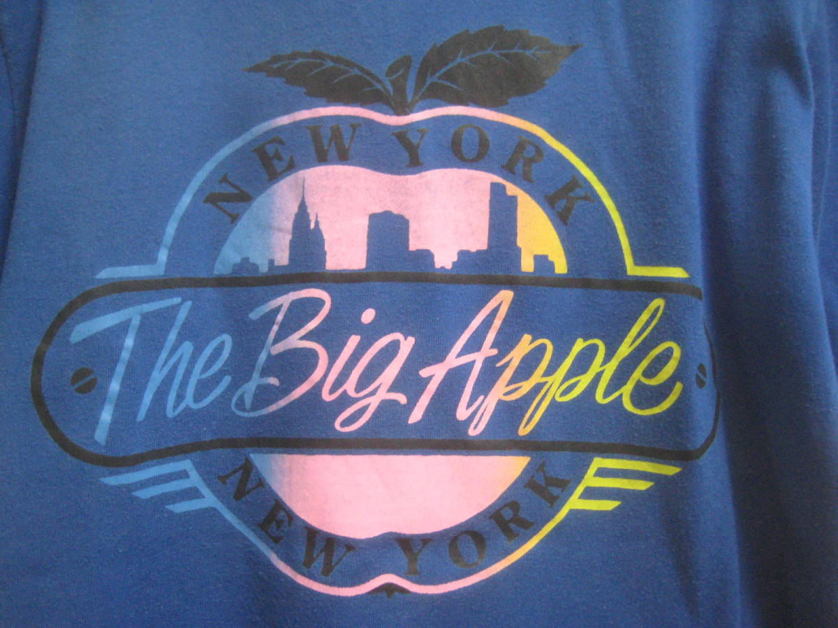 一点物!! sports wear スポーツウェア ビンテージ プリントＴシャツ NEW YORK The Big Apple MADE IN USA サイズ S_画像5