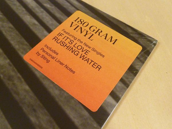 未開封 スティング The Bridge 見開きジャケ仕様180g重量盤LPアナログレコード Sting If It’s Love Rushing Water_画像6